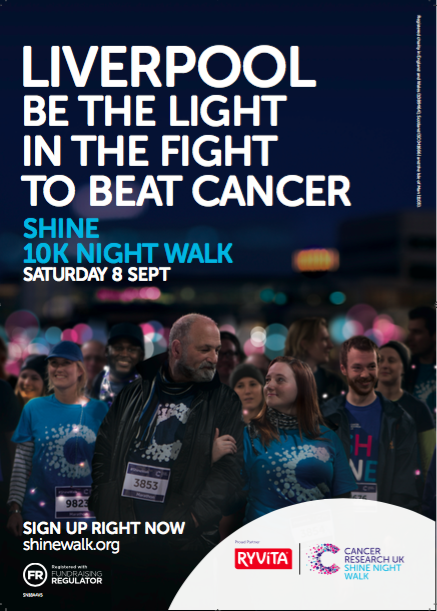 Shine to Beat Cancer with Network She and Cancer research UK