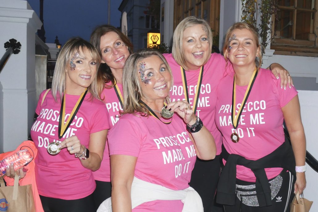 Fizzy Friday 5k - Network She Foundation Charity with Bella The Prosecco Van