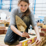 Bricklaying Apprentice Naomi Hamilton for National Apprentice Week Network She